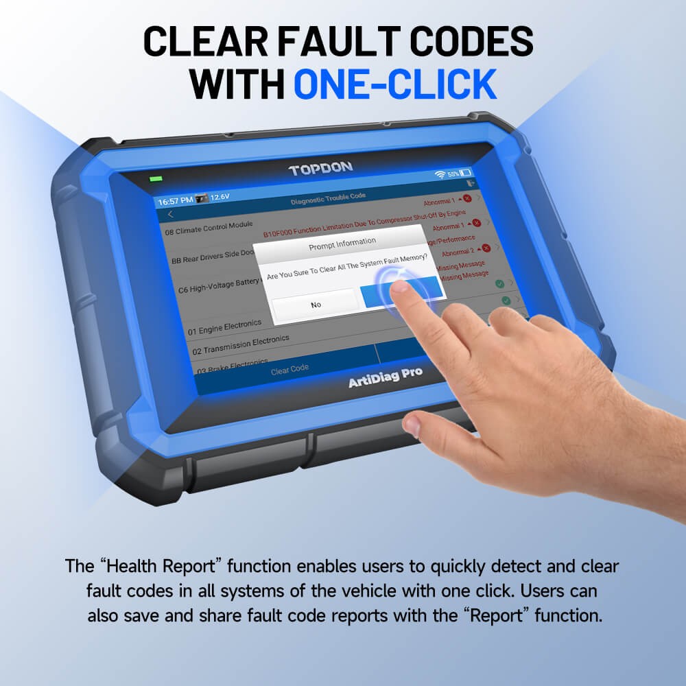 2026 TOPDON AD Pro V2.0 Car Diagnostic OBD2 Code Scanner Full System Coding