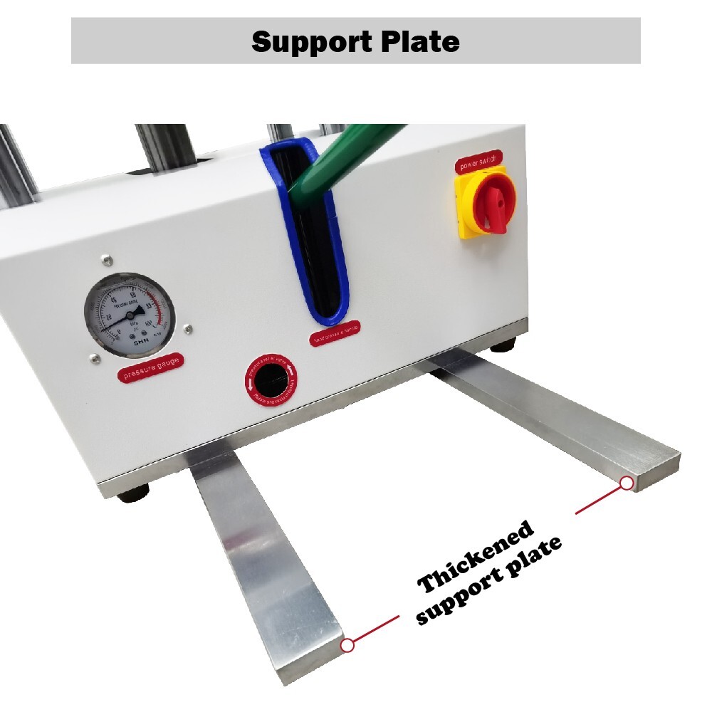 110V Flat Vulcanizing Press Machine PVC/Plastic/Rubber/Silicone Molding Machine