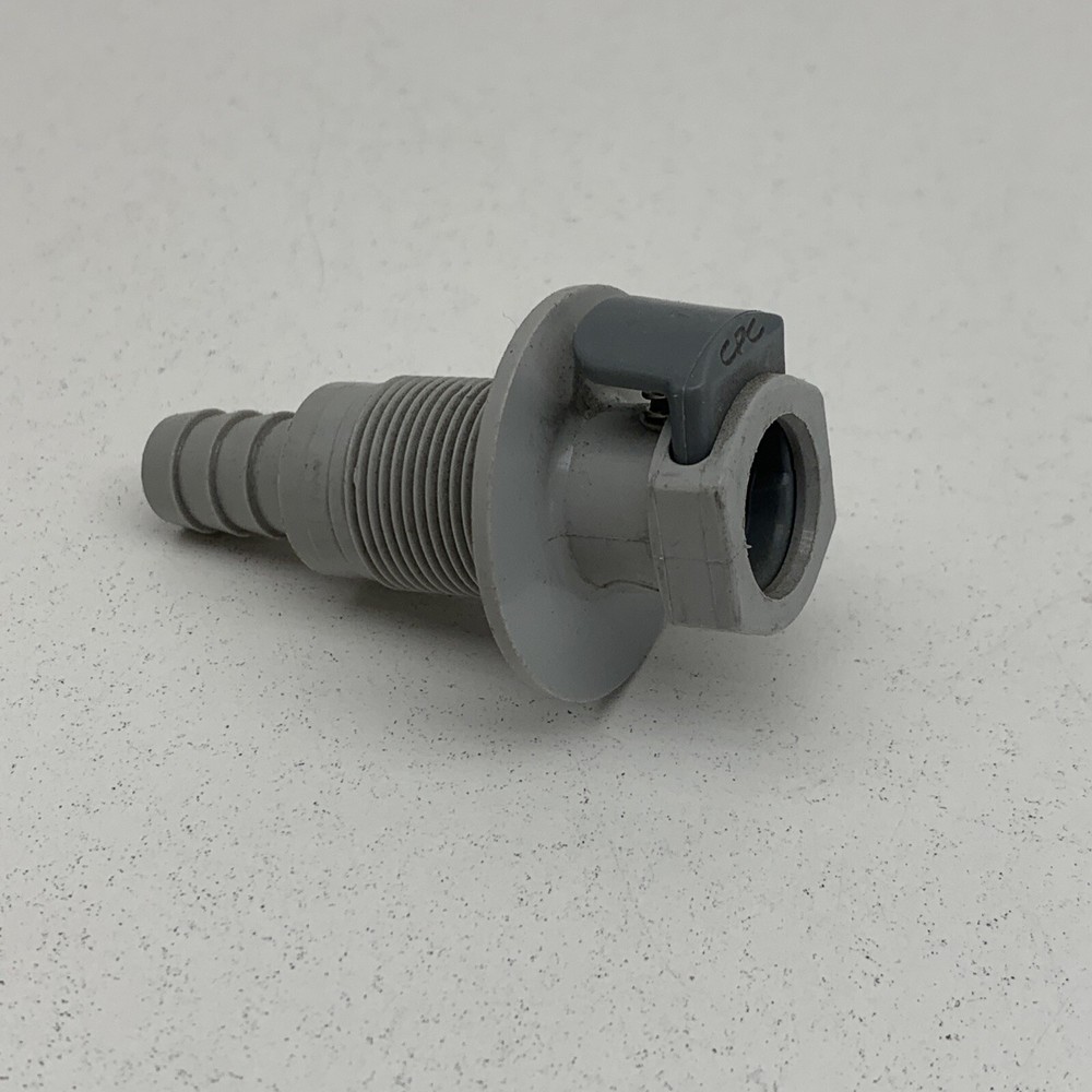 (6-Pack) Colder Products Quick Connect In-Line Hose Barb Coupling 1/4" ID Barb