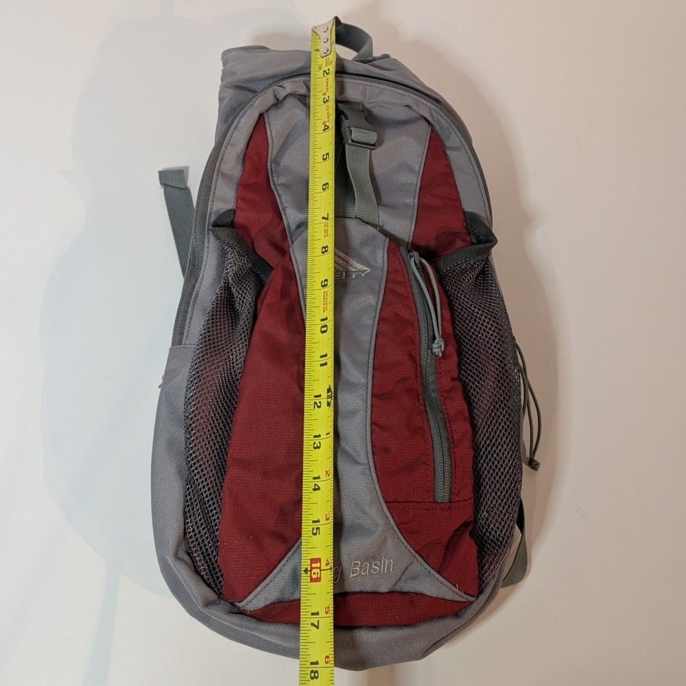 Kelty Big Basin Rosewood Red Backpack 9L Hydration Day Pack w/o Bladder