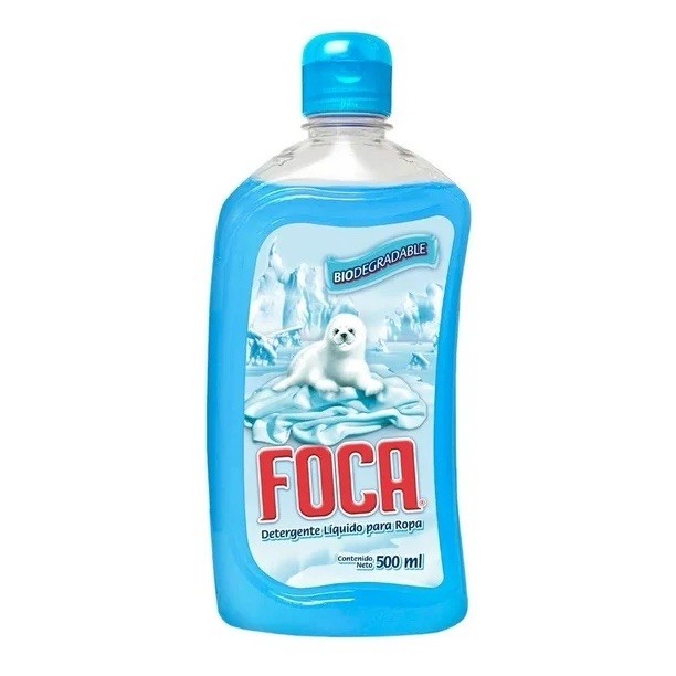 FOCA 🇲🇽 Liquid Laundry Detergent, 500ml, 3 Pack