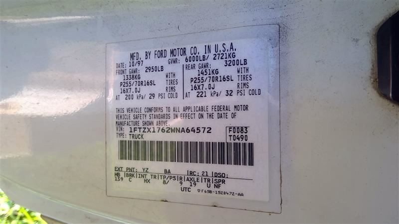 Temperature Control Front Dash Main Control Fits 97-98 EXPEDITION 176475