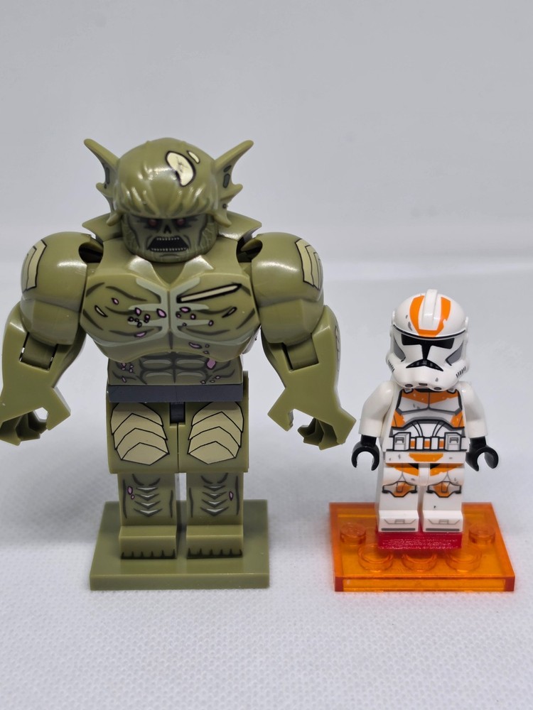 DC Swamp Thing Custom Lego Bigfig