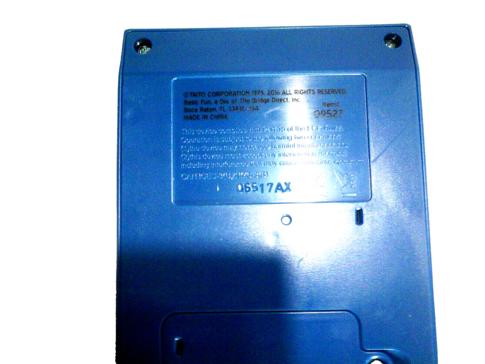 SPACE INVADERS Mini Classic Atari Arcade Console 09527 Taito works Tested