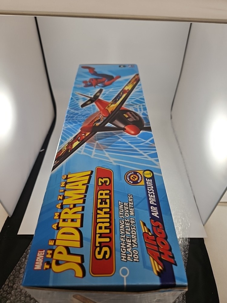 The Amazing Spiderman Striker 3 Spin Master 2005 Air Hogs