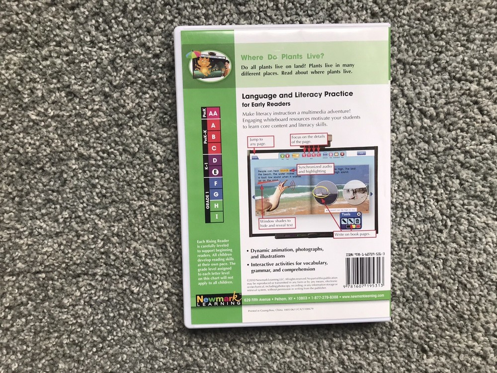 Newmark Interactive Whiteboard Resources Science Vol. 2 5 CD-ROM Set VG Cond