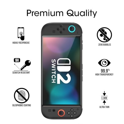 Auto-Alignment OneTouch for Nintendo Switch 2 Screen SWTCH2-7.9" Clear