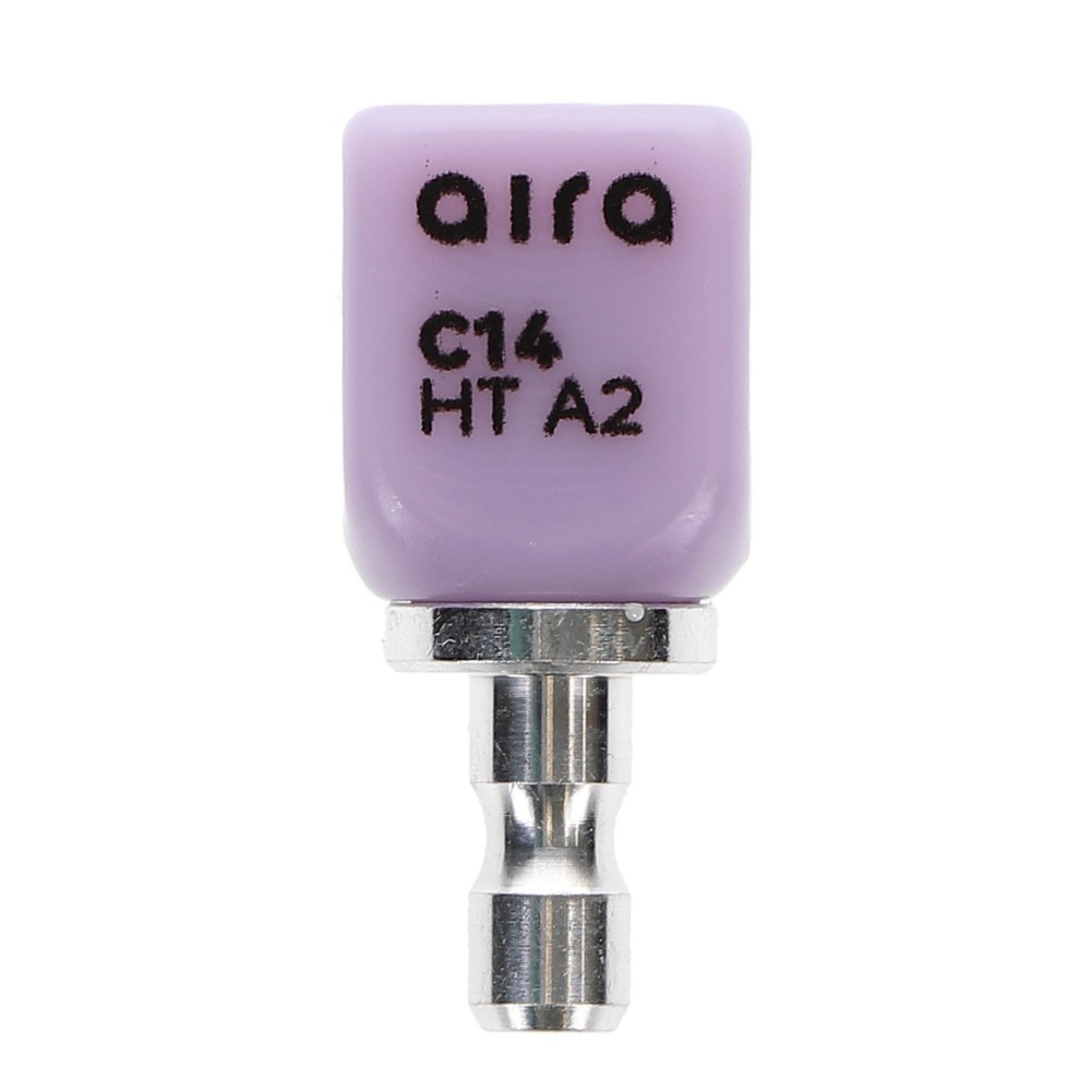 Aira 600121 DuraLux IPS e.max Type Blocks CAD inLab HT A2 C14 5/Pk