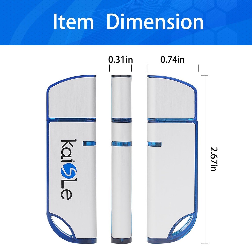 64GB USB Flash Drive, External USB Flash Memory Storage Thumb Drive, Portable...