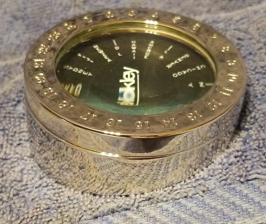 BROOKLEY Multi-City Time Reader Silver With Black Case