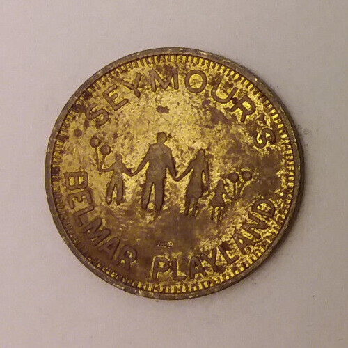 Seymour's Belmar Playground 10 Points Prize Token 25mm