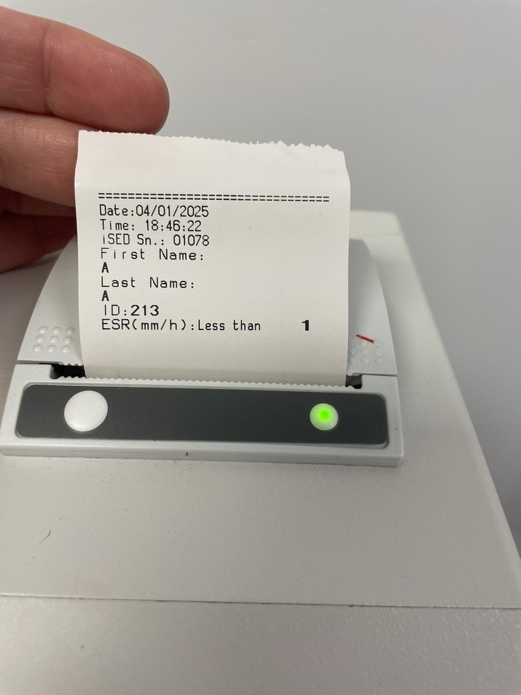 Alcor iSED Elite Automated ESR analyzer