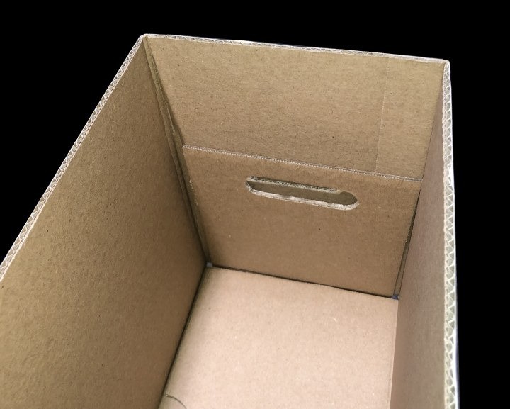 (2) SHORT COMIC BOOK WHITE CARDBOARD STORAGE BOX HOLDERS with LIDS