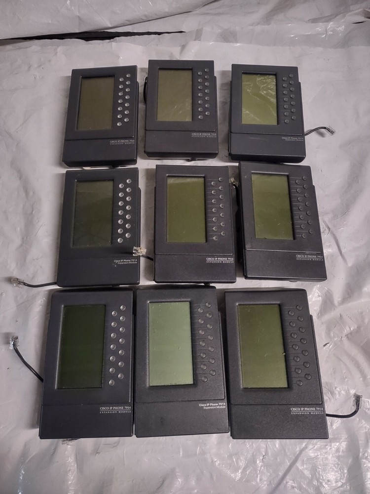 Cisco Unified 7914 Series IP Phone 14 Line Expansion Modules READ NOTES