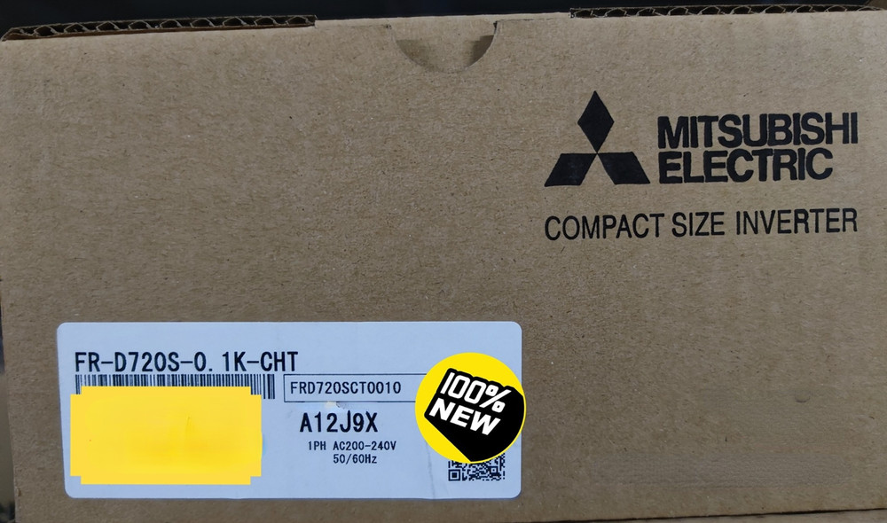 1pcs Mitsubishi Frequency Converter FR-D720S-0.1K-CHT