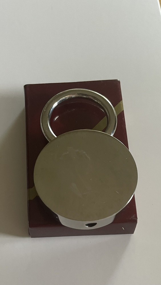 Fleet Reserve Association Keychain Solid Brass Chrome Plated Gift Boxed