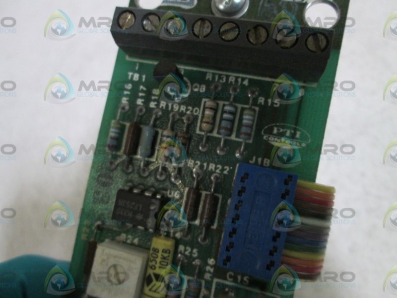 PTI CONTROLS FREQUENCY OUTPUTS BOARD 50370 REV. C UNMP