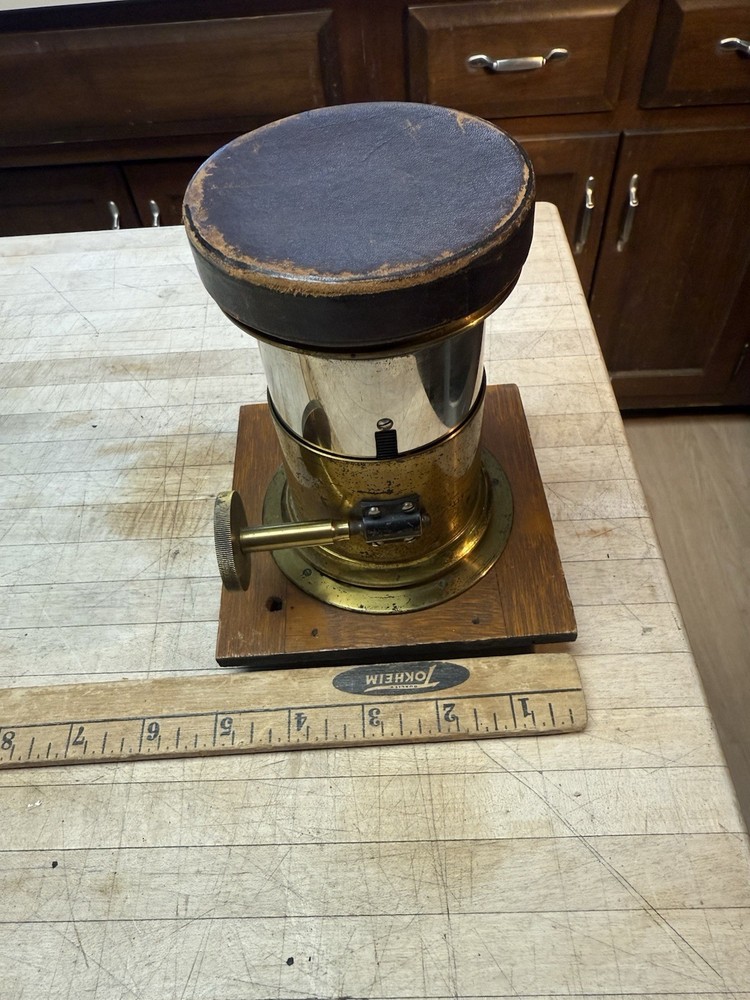Antique Brass  Seroco Portrait Lens 1/2 Size 4231