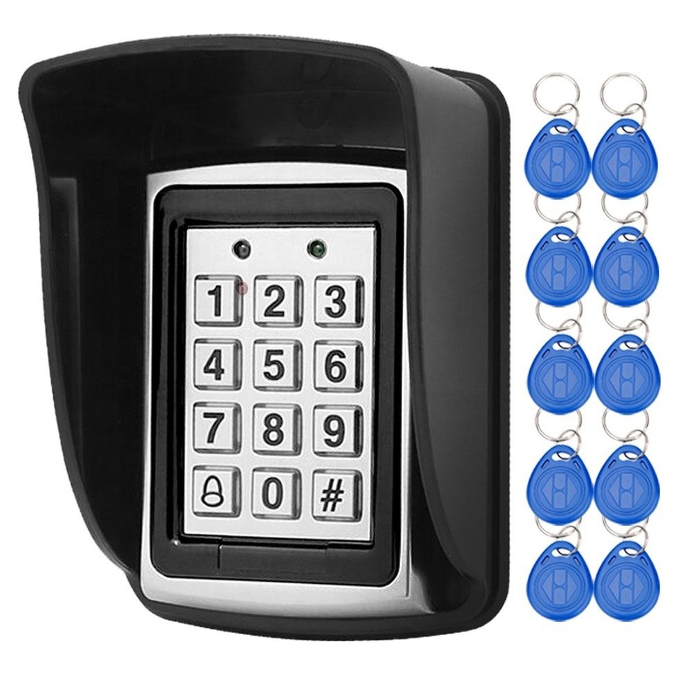 LIBO Waterproof Access Control Keypad Proximity RFID Controller, Suitable for...
