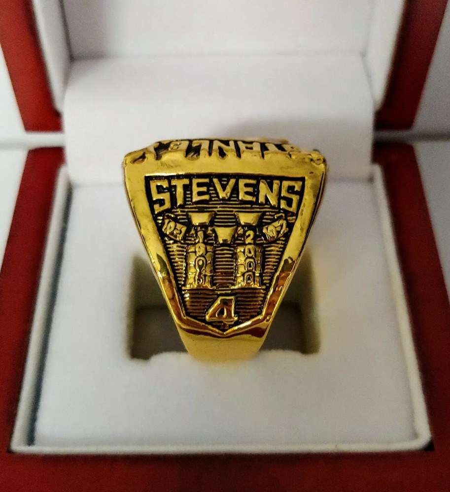 Scott Stevens - 2000 New Jersey Devils Stanley Cup Ring With Wooden Display Box