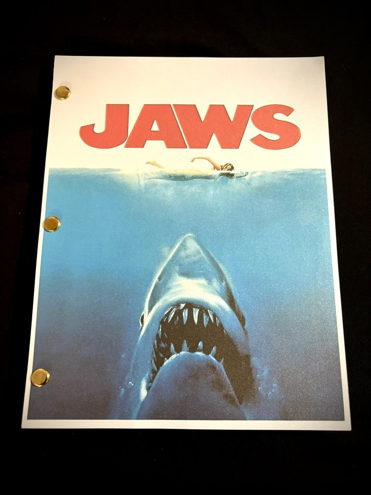 Universal™ JAWS (1975) Rare Script STEVEN SPIELBERG Original Screenplay