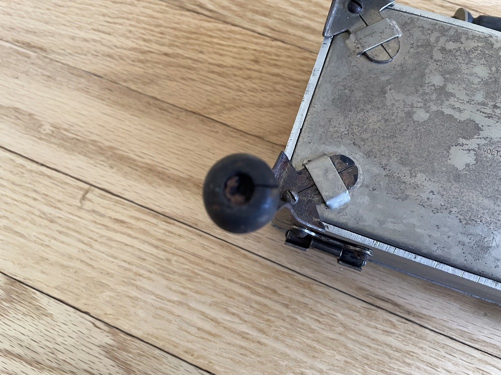 Vintage Thermax Waffle Iron E3930 Art Deco