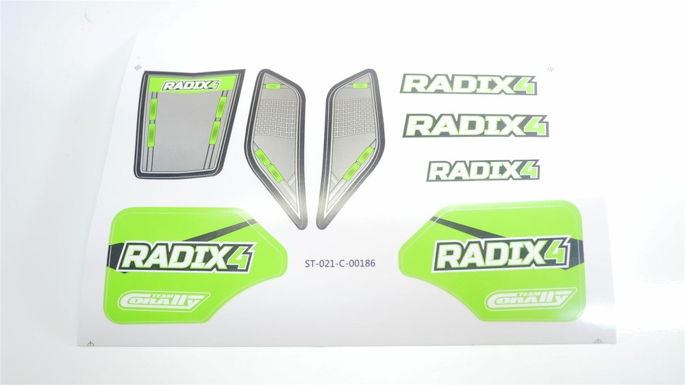 Corally - Body Decal Sheet  - Radix 4S - 1 pc