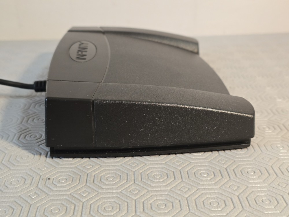 INFINITY IN-USB-2 Foot Pedal Black Untested USB Transcription Switch Wired