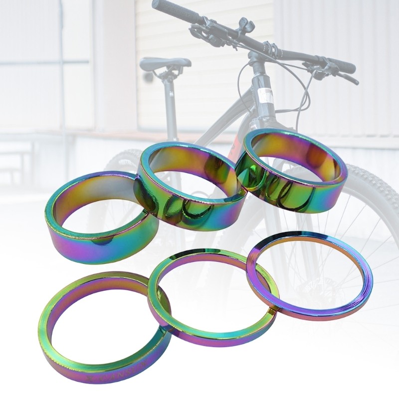 Aluminum Alloy Headset Spacers Bicycles Front Fork Washer Headset Stem Washer