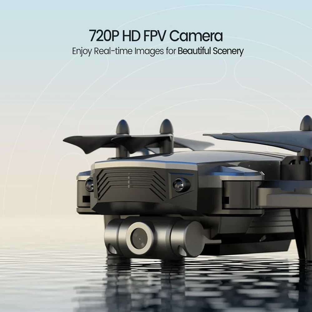 DEERC D20/D96 Mini RC Drone HD FPV Camera Foldable RC Quadcopter for Kids Gift 。