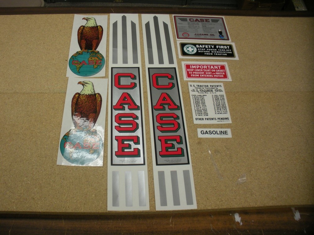 Case Model C C Tractor Decal Set NEW - FREE SHIPPING