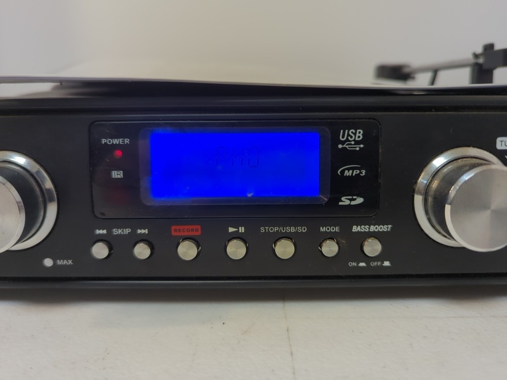 Jensen Record Player JTA-460 Digital Encoding System + AM/FM USB With Manual