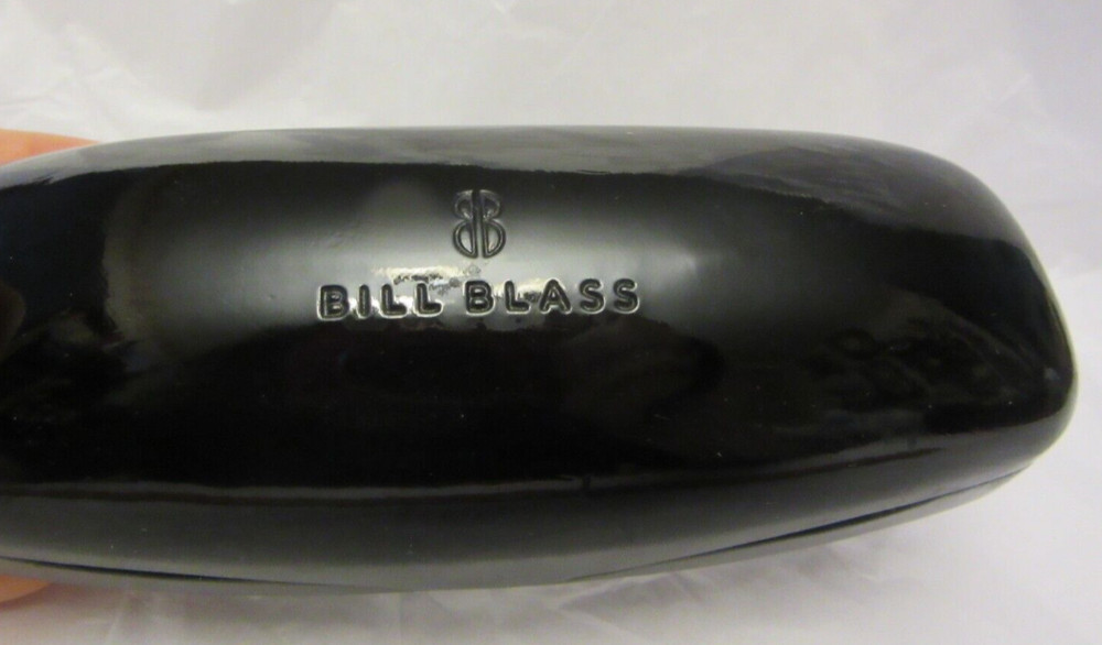 Bill Blass Black Eyeglass Case Holder Hard Shell