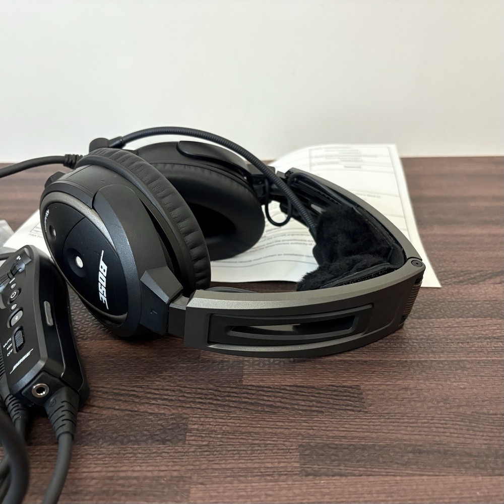 Refurbished Bose A20 Aviation Headset GA Plugs Bluetooth - Exchange Available