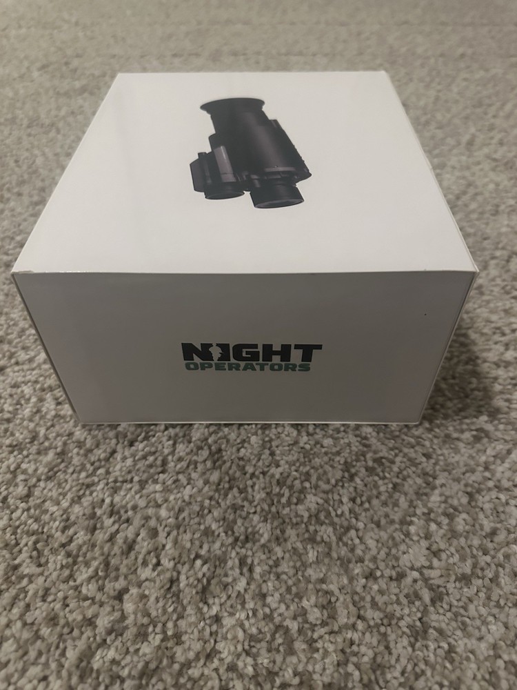 Night Operators Fusion Thermal Imaging Night Vision Scope Black