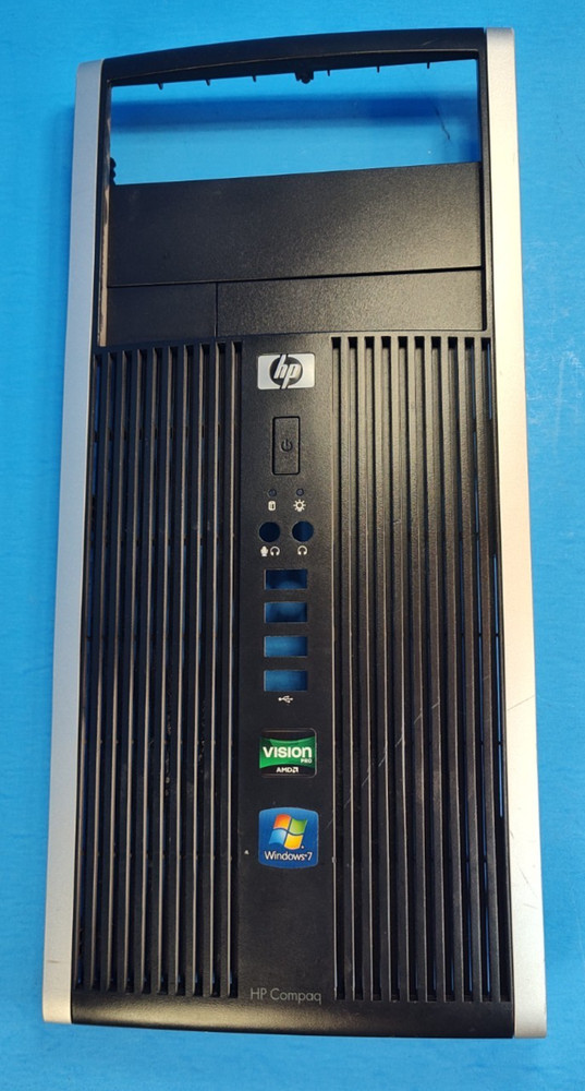 HP Compaq 6005 Pro Microtower Front Case Cover Panel Bezel Faceplate 689377-001