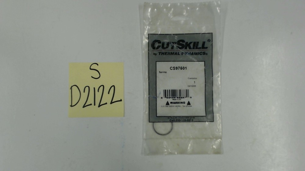 Cut Skill By Thermal Dynamics CS97501 Spring