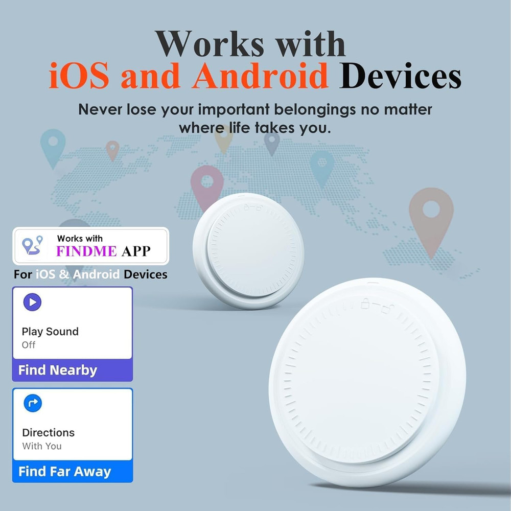 4 Pack Android Tracker Tags Bluetooth Tracker Tags Both Ios Android Android Key