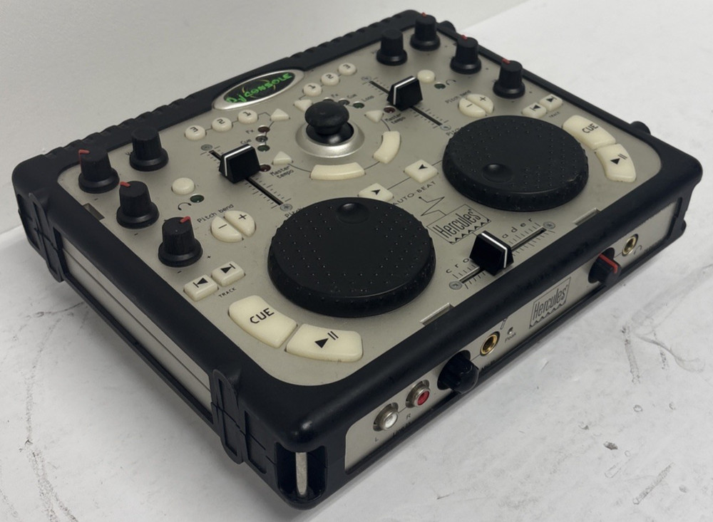 Hercules DJ Console Portable DJ Mix Controller & Multichannel Audio 4780287