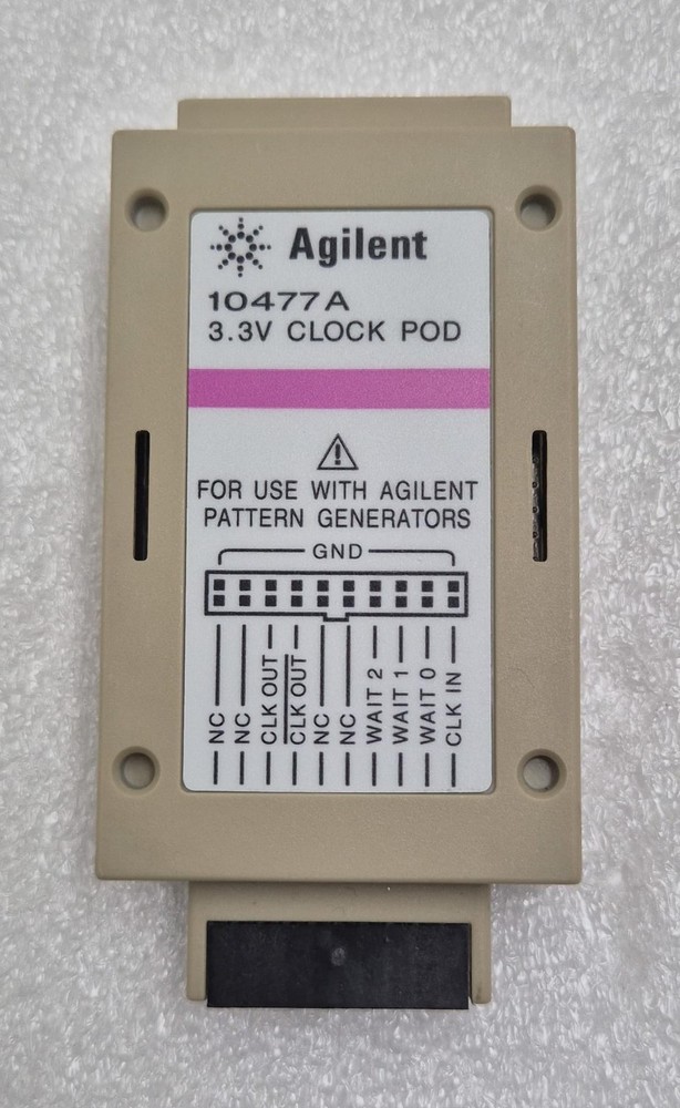 Agilent 10477A 3.3V CLOCK POD Logic Analyzer Pod