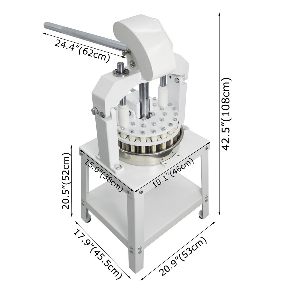 30PC 30A Type Commercial Manual Dough Divider Bread Making DoughCutter