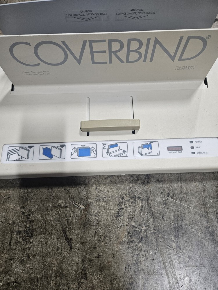 Coverbind 5000 Desktop Binding Machine (Tested)