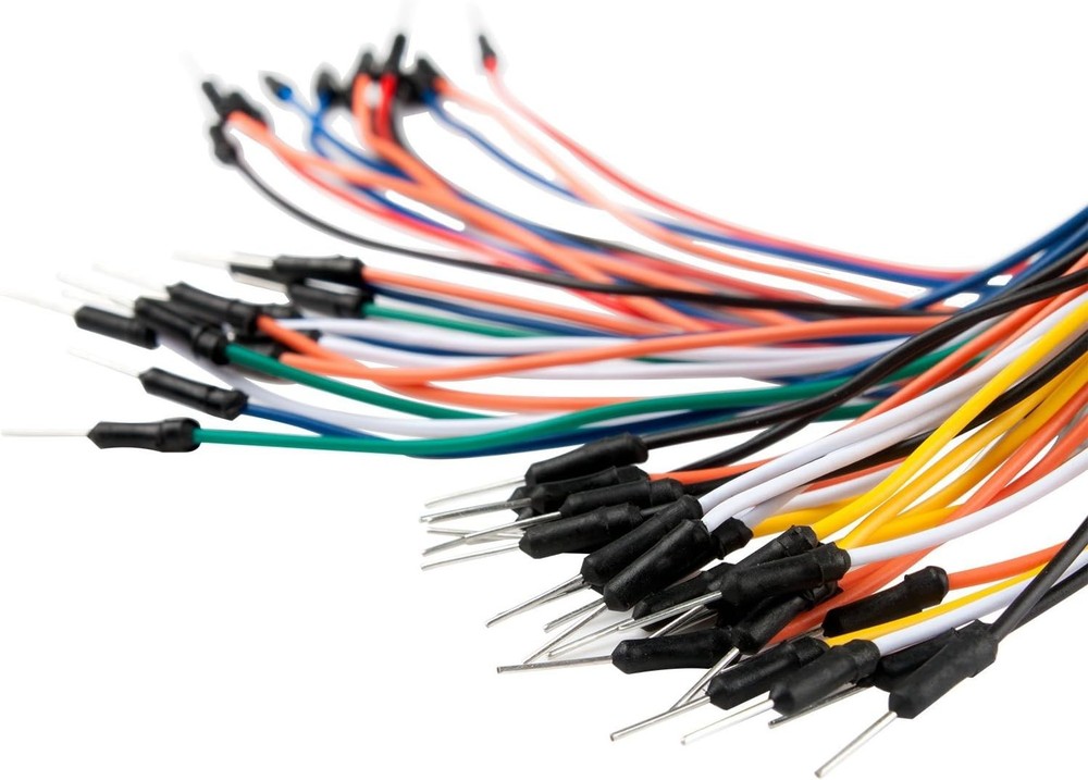 Beginner-Friendly Electronics Kit: Breadboard, Power Supply, Jumper Wires, LED