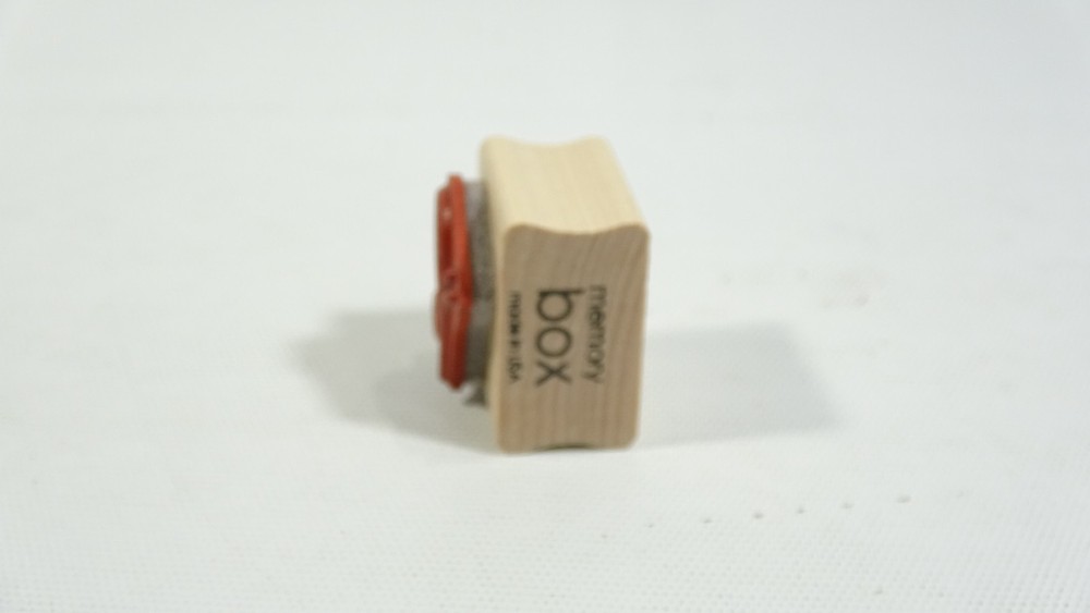 Memory Box Rubber Stamp Spiral Butterfly A1744