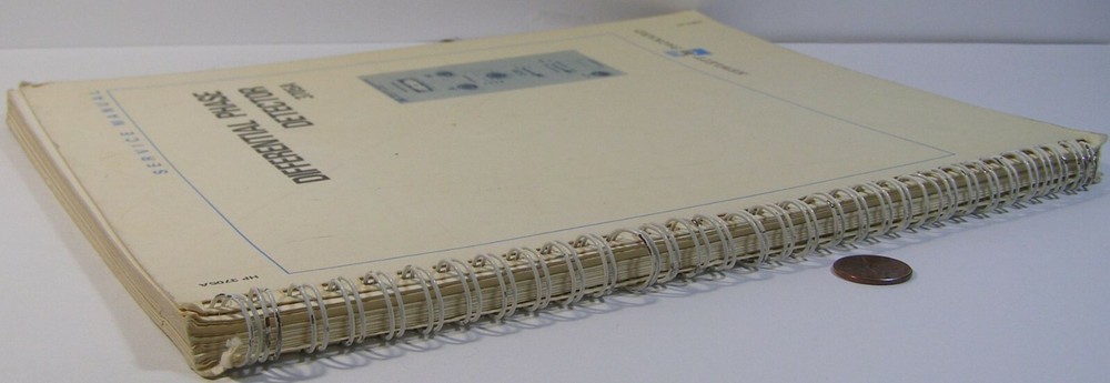 HP 3705A DIFFERENTIAL PHASE DETECTOR SERVICE MANUAL USED