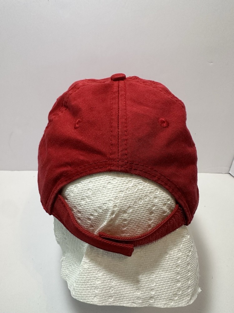 Canada Maple Leaf Red Hat Cap Embroidered Logo Strapback For Kids