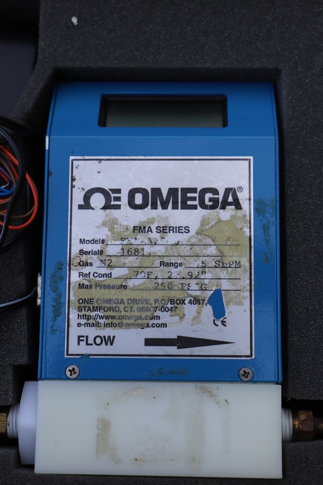 OMEGA FMA-A2100/2400 SERIES MASS FLOW METER CONTROLLER