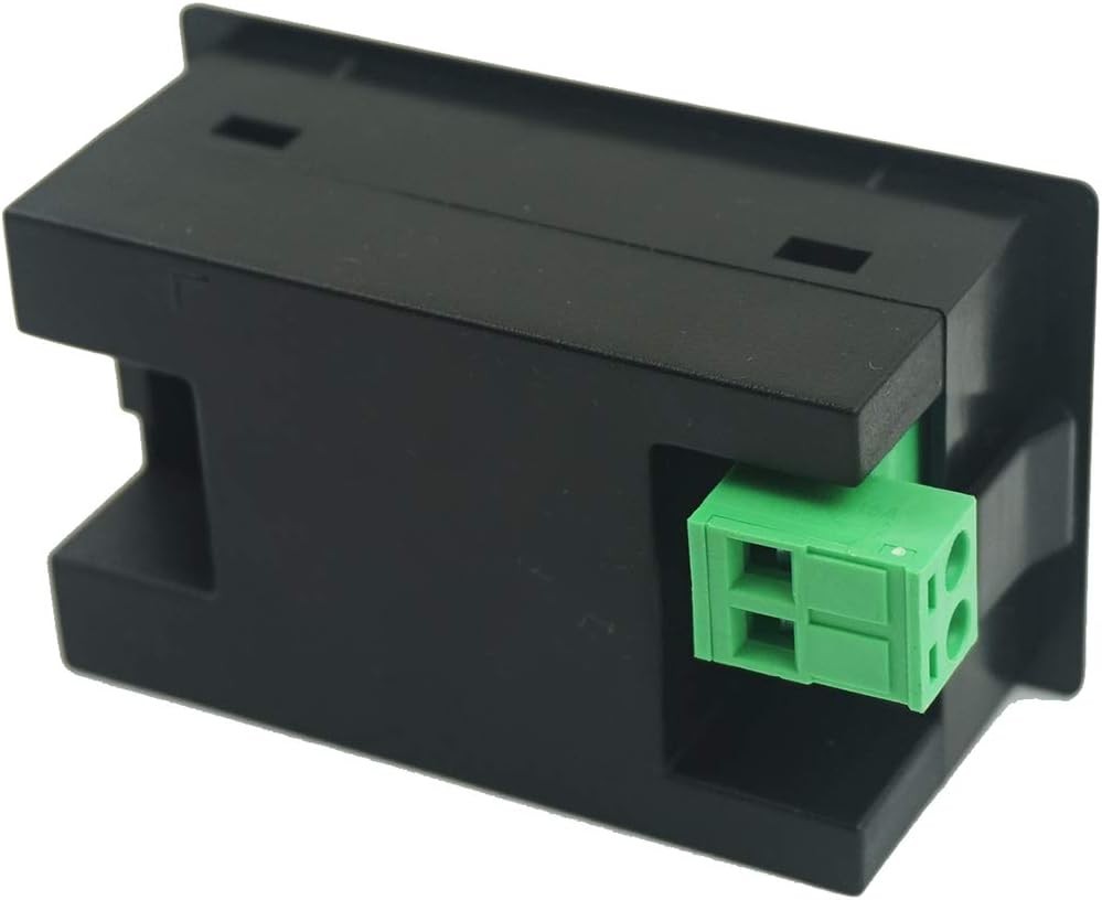 Digital AC Voltage Frequency Meter, 80-500V Voltmeter 45-65Hz Black