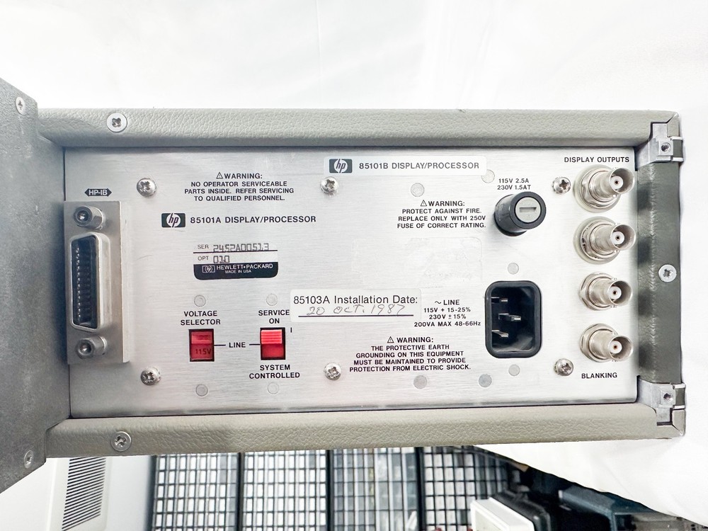 HP Hewlett Packard 85101A Display Processor Unit for 8510A Network Analyzer