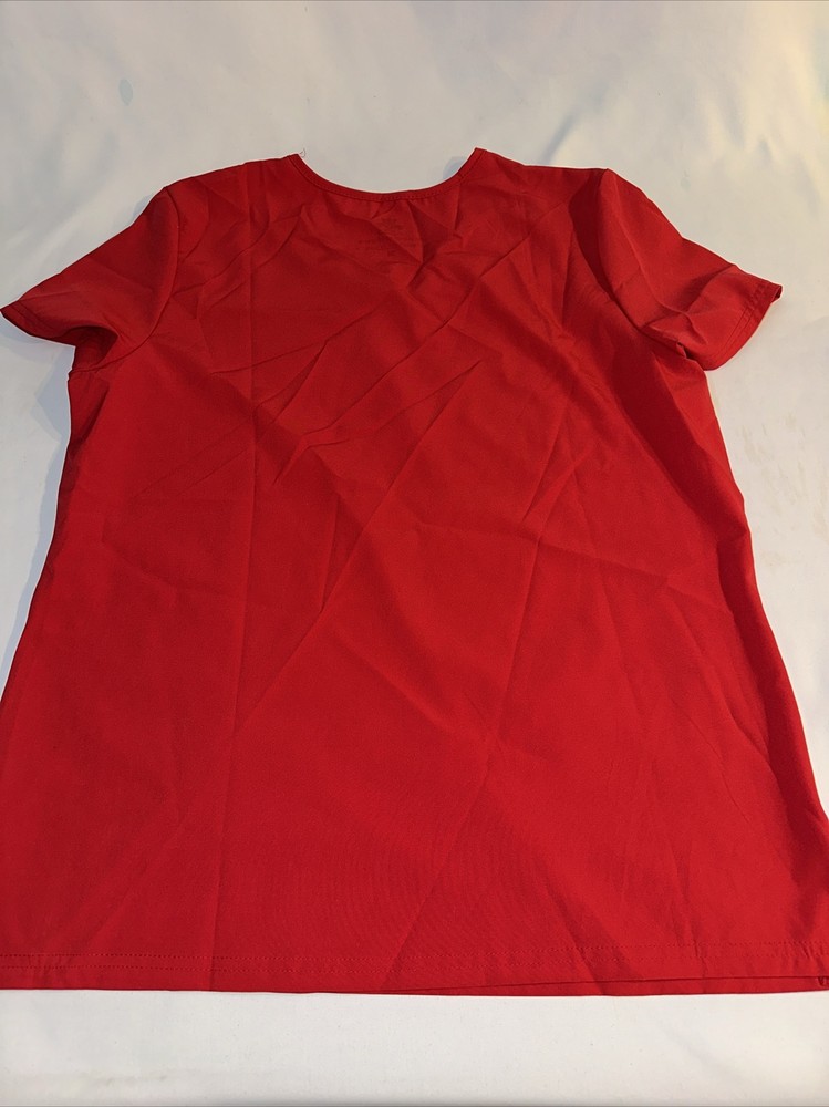 Red Natural Uniform scrub Size Medium BNWT